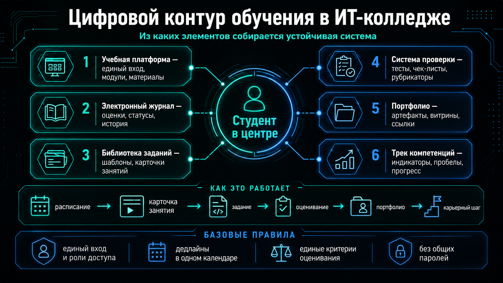 Из чего собрать устойчивый цифровой контур обучения